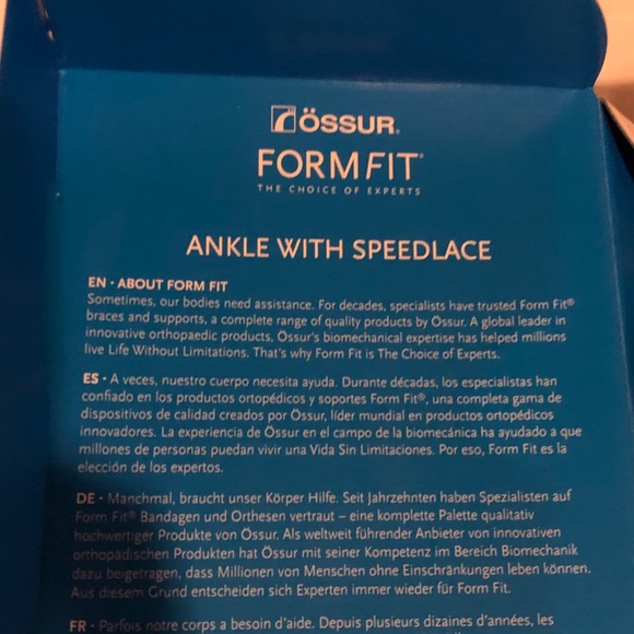 Ossur Formfit Ankle Brace with Speedlace - Picture 8 of 10